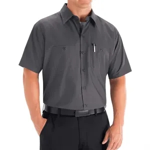 Red Kap Men's Mimix™ Short Sleeve Work Shirt - SX20
