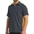 Red Kap Men's Performance Plus Short Sleeve Shirt With Oi... | https://www.bestnamebadges.com
