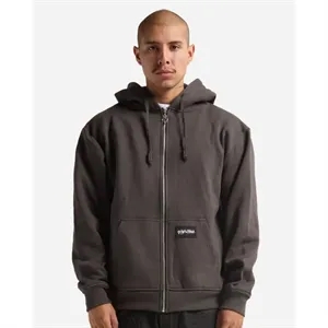 Shaka Wear Unisex Essential Super Heavyweight Full-Zip Ho...