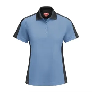 Red Kap Women's Performance Knit Two-Tone Polo - SK53