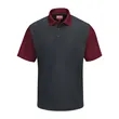 Red Kap Men's Performance Knit Color-Block Polo - SK56 | https://www.bestnamebadges.com
