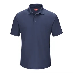 Red Kap Men's Performance Knit Gripper-Front Polo - SK74