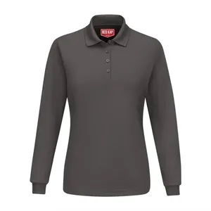 Red Kap Women's Long Sleeve Performance Knit Polo - SK7L