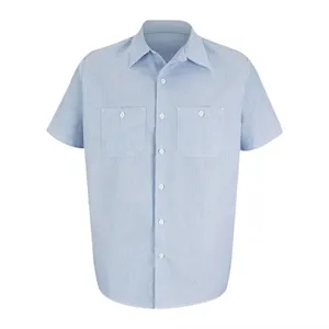 Red Kap Men's Industrial Stripe Work Shirt - SL20