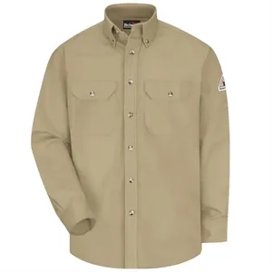 Bulwark Men's Tall Dress Uniform Shirt - Excel FR ComforT...
