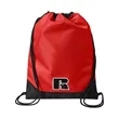 Russell Athletic Lay-Up Carrysack Drawstring Bag - UB84UCS | https://www.bestnamebadges.com