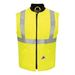 Bulwark Men's Hi Vis Insulated Vest With Reflective Trim ...