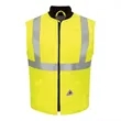 Bulwark Men's Hi Vis Insulated Vest With Reflective Trim ... | https://www.bestnamebadges.com