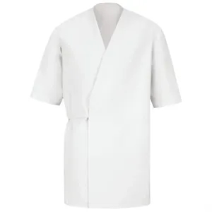 Red Kap Men's Collarless Poplin Butcher Wrap - WP18