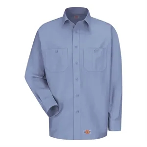 Dickies Men's Tall Long Sleeve Work Shirt - WS10T