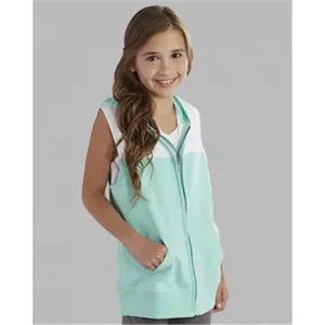 Boxercraft Youth Sleeveless Hooded Sweatshirt - YV30