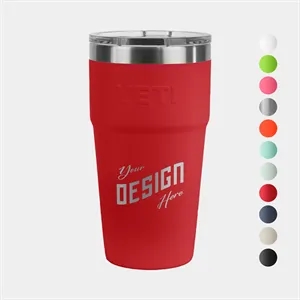 20 oz YETI® Rambler Stainless Steel Insulated Stackable Cup | https://www.bestnamebadges.com
