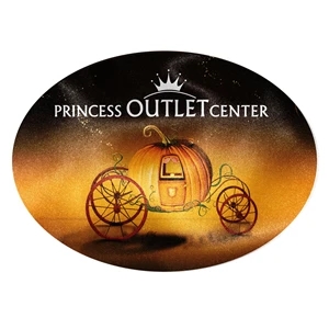 Oval Shaped Microfiber Cleaning Cloth | https://www.bestnamebadges.com