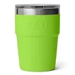 16 Oz YETI® Rambler Stainless Steel Insulated Stackable Cup | https://www.bestnamebadges.com