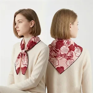 Soft Wooly Touch Polyester Triangle Bandanna