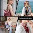 Soft Wooly Touch Polyester Triangle Bandanna | https://www.bestnamebadges.com