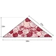 Soft Wooly Touch Polyester Triangle Bandanna | https://www.bestnamebadges.com