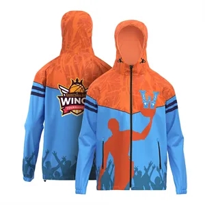 Custom Sports Warm Up Jacket With Hood