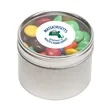 Small Round Window Tin Premium Fill | https://www.bestnamebadges.com
