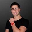 Steady LED Illumination Stretch Bracelet | https://www.bestnamebadges.com
