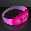 Steady LED Illumination Stretch Bracelet | https://www.bestnamebadges.com