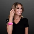 Steady LED Illumination Stretch Bracelet | https://www.bestnamebadges.com