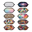 Full Color Satin Sleep Eye Mask W/ Elastic Strap | https://www.bestnamebadges.com