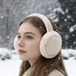 Foldable Fluffy Winter Ear Muffs | https://www.bestnamebadges.com