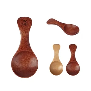 Small Wooden Spoon For Jars Spice&Condiment 3.1"x1.4"