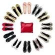Foldable Ballet Flats | https://www.bestnamebadges.com