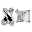 Foldable Ballet Flats | https://www.bestnamebadges.com