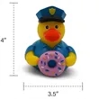 Police Yellow Duck | https://www.bestnamebadges.com