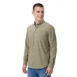 Men's Cotton Blend Stretch Utility Work Shirt | https://www.bestnamebadges.com