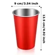 Stainless Steel Metal Stadium Cup | https://www.bestnamebadges.com