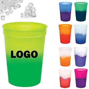 Color Changing Plastic Stadium Cup
