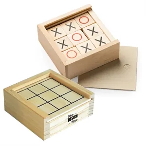 Wooden Tic Tac Toe Therapy Games