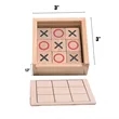 Wooden Tic Tac Toe Therapy Games | https://www.bestnamebadges.com