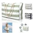 Large Capacity Casual Tote Bag | https://www.bestnamebadges.com