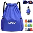 Drawstring Gym Backpack | https://www.bestnamebadges.com