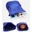 Drawstring Gym Backpack | https://www.bestnamebadges.com