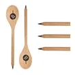 Eco-Friendly Spoon Shaped Ballpoint Pen | https://www.bestnamebadges.com
