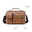 Vintage Leather Messenger Bag | https://www.bestnamebadges.com
