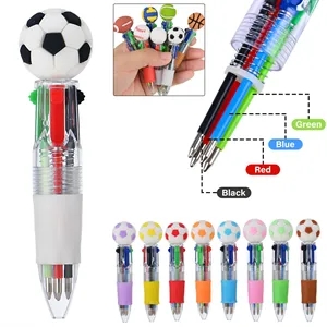 Sports Ball 4-in-1 Multicolor Pens