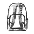 Pocket Clear Plastic Backpacks | https://www.bestnamebadges.com