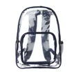 Pocket Clear Plastic Backpacks | https://www.bestnamebadges.com