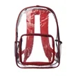 Pocket Clear Plastic Backpacks | https://www.bestnamebadges.com