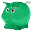 Mini Plastic Piggy Bank | https://www.bestnamebadges.com