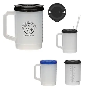 20 Oz. Medical Tumbler With Measurements | https://www.bestnamebadges.com