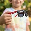 Youth Rubberized Sunglasses | https://www.bestnamebadges.com