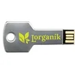 Custom Round Key USB Flash Drive | https://www.bestnamebadges.com
